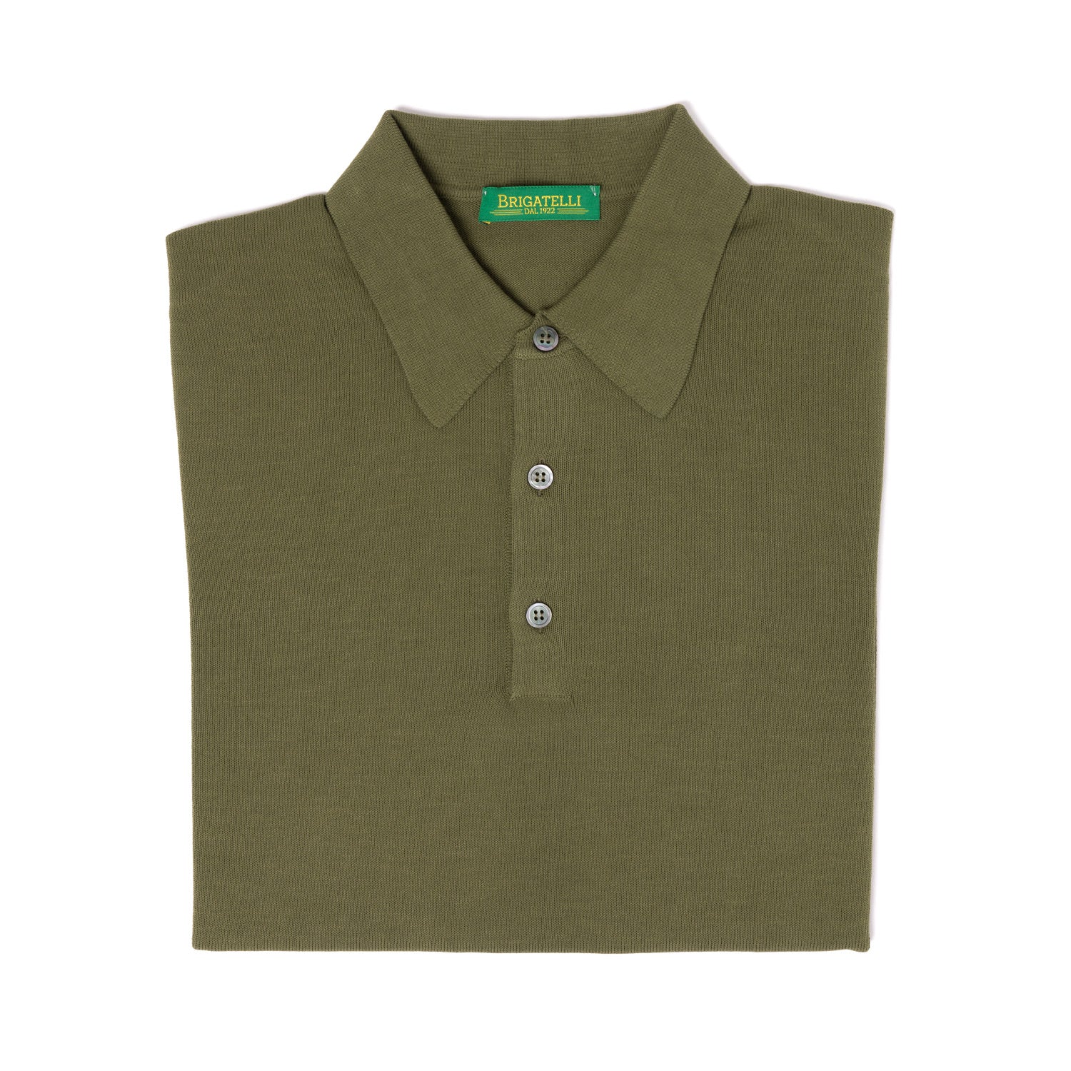 Brigatelli dal 1922 per Michael Jondral: polo shirt "Fredo" in finest cotton - Ice Cotton